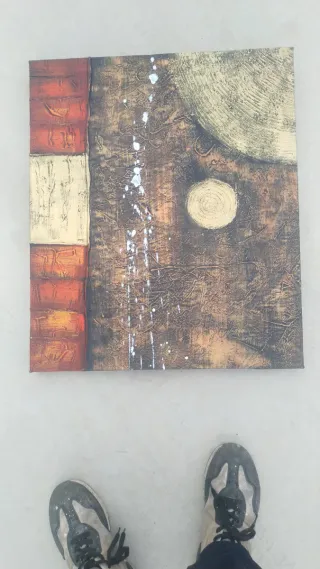 2 Quadri Astratti Decorativi