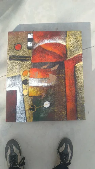 2 Quadri Astratti Decorativi