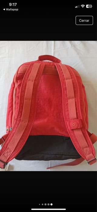 Mochila Kipling Roja
