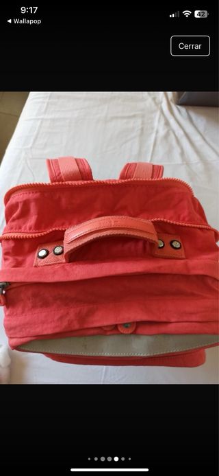 Mochila Kipling Roja