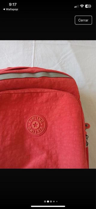 Mochila Kipling Roja