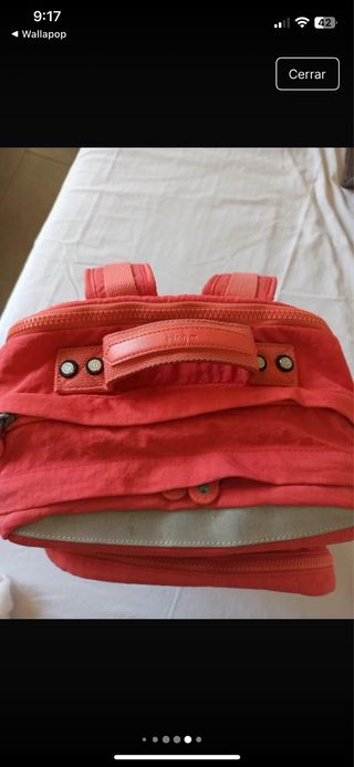 Mochila Kipling Roja