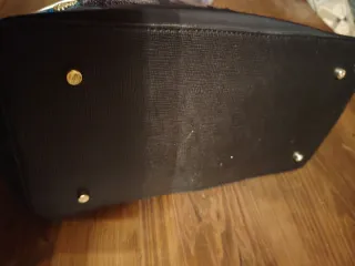 Borsa tote Blugirl nera con fiori