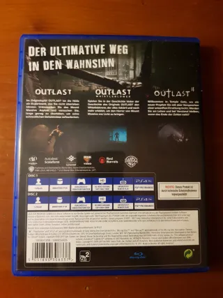 Outlast Trinity PS4 (PlayStation 4) Terror