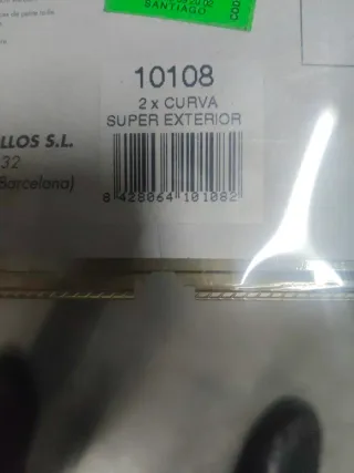 Ninco curva super exterior r4 referencia 10108