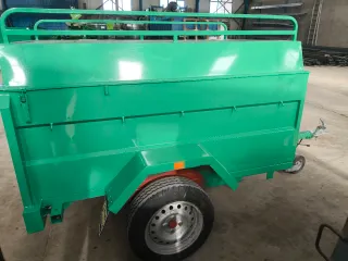 Carro basculante verde