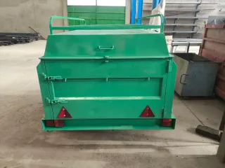 Carro basculante verde