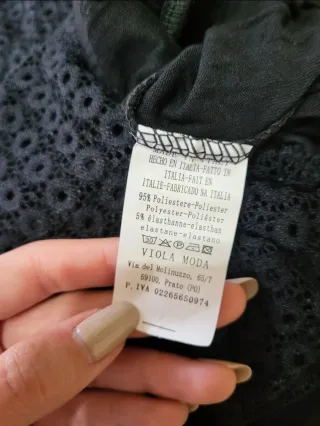 Vestido negro encaje