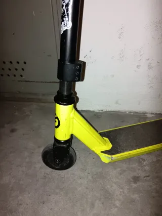 Patinete Oxelo saltos amarillo