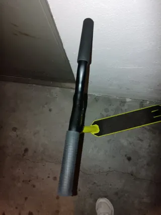 Patinete Oxelo saltos amarillo