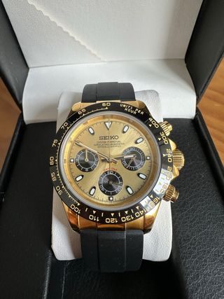 Seiko Mod Daytona - Pikachu