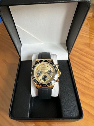 Seiko Mod Daytona - Pikachu