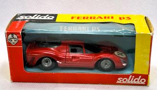 SOLIDO ANTIGUO FERRARI P 3, ESC.1/43, C/CAJA, RARO