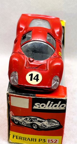 SOLIDO ANTIGUO FERRARI P 3, ESC.1/43, C/CAJA, RARO