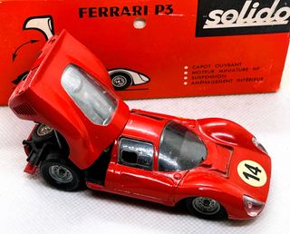 SOLIDO ANTIGUO FERRARI P 3, ESC.1/43, C/CAJA, RARO