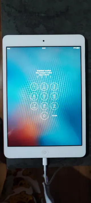 Mini iPad Apple A1432 Bianco