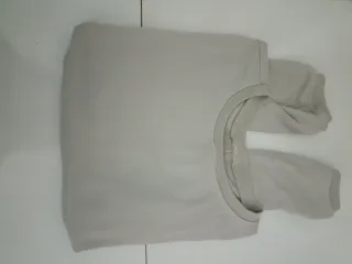 Sudadera crop gris claro L/XL