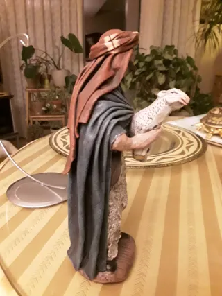 Figura belen Pastor con cordero