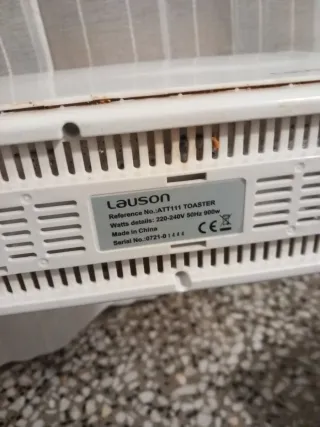 Tostadora Lauson Blanca