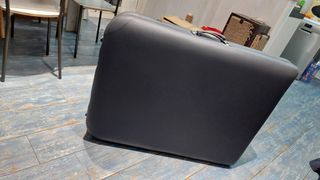 Lettino massaggio 2 zone - nero