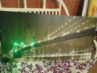 Cuadro luminoso Brooklyn Bridge
