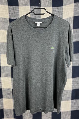 Camiseta Lacoste Gris Talla XL