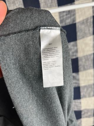 Camiseta Lacoste Gris Talla XL