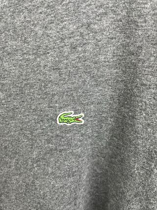 Camiseta Lacoste Gris Talla XL
