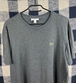 Camiseta Lacoste Gris Talla XL