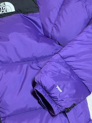 Abrigo north Morado Negro