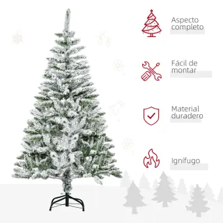 Árbol de Navidad Nevado