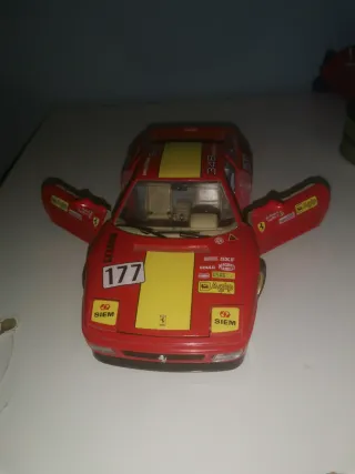 Maqueta Ferrari 348 Evoluzione Roja