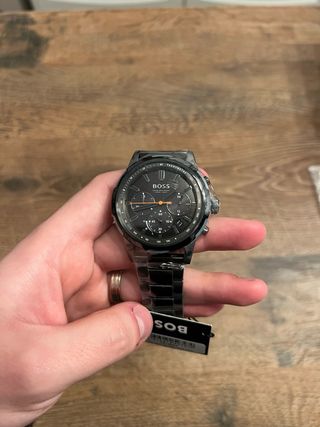 Reloj Hugo Boss Solgrade 1514034 Negro/Plata