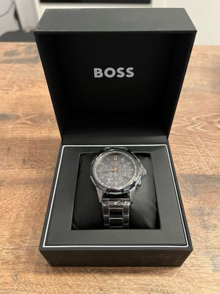 Reloj Hugo Boss Solgrade 1514034 Negro/Plata