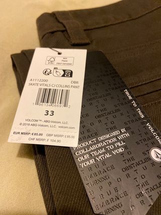 Pantalones Volcom Marrones talla 33