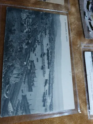 Lote 8 Postales Antiguas Barcelona