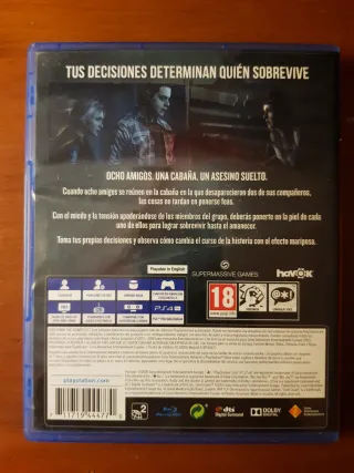 Until Dawn PS4 (PlayStation 4) Terror