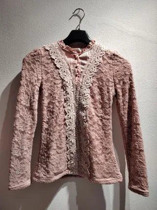 Maglia vintage foderata in pile