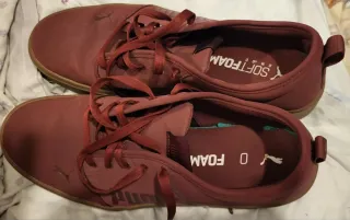 Zapatillas Puma Marrones/Rojas