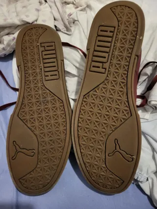 Zapatillas Puma Marrones/Rojas