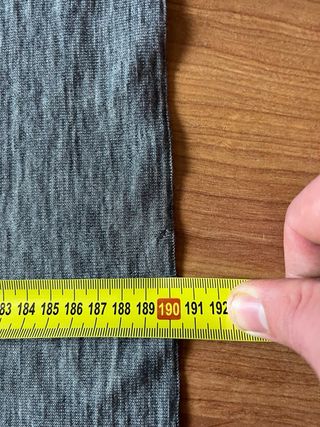 Bufanda gris Comme des Garçons