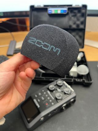 Zoom H6 Gravador Portátil c/ Acessórios