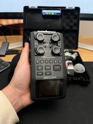 Zoom H6 Gravador Portátil c/ Acessórios