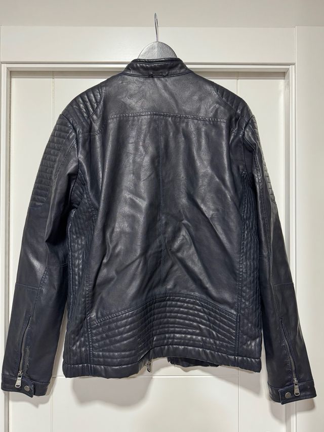 Cazadora Salsa Piel Hombre Talla L