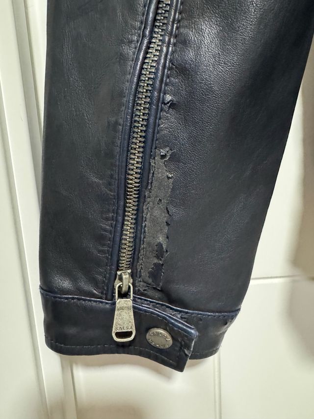 Cazadora Salsa Piel Hombre Talla L