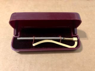 Molletta fermasoldi vintage a molla