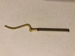 Molletta fermasoldi vintage a molla