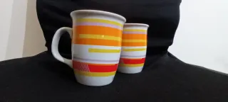 Set 2 Tazze Colorate Tognana