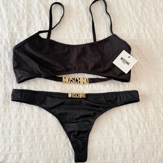 Conjunto Moschino Negro Original