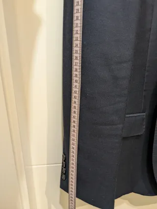 Traje de caballero azul marino talla 58